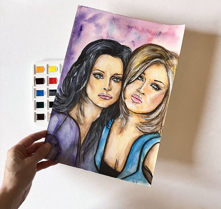 Original Contemporary Cinema Painting by Svetlana Pelin
