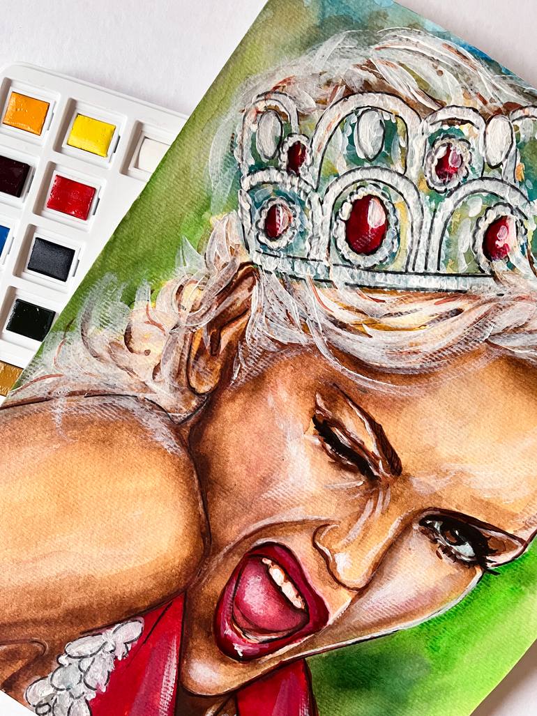Original Contemporary Pop Culture/Celebrity Painting by Svetlana Pelin