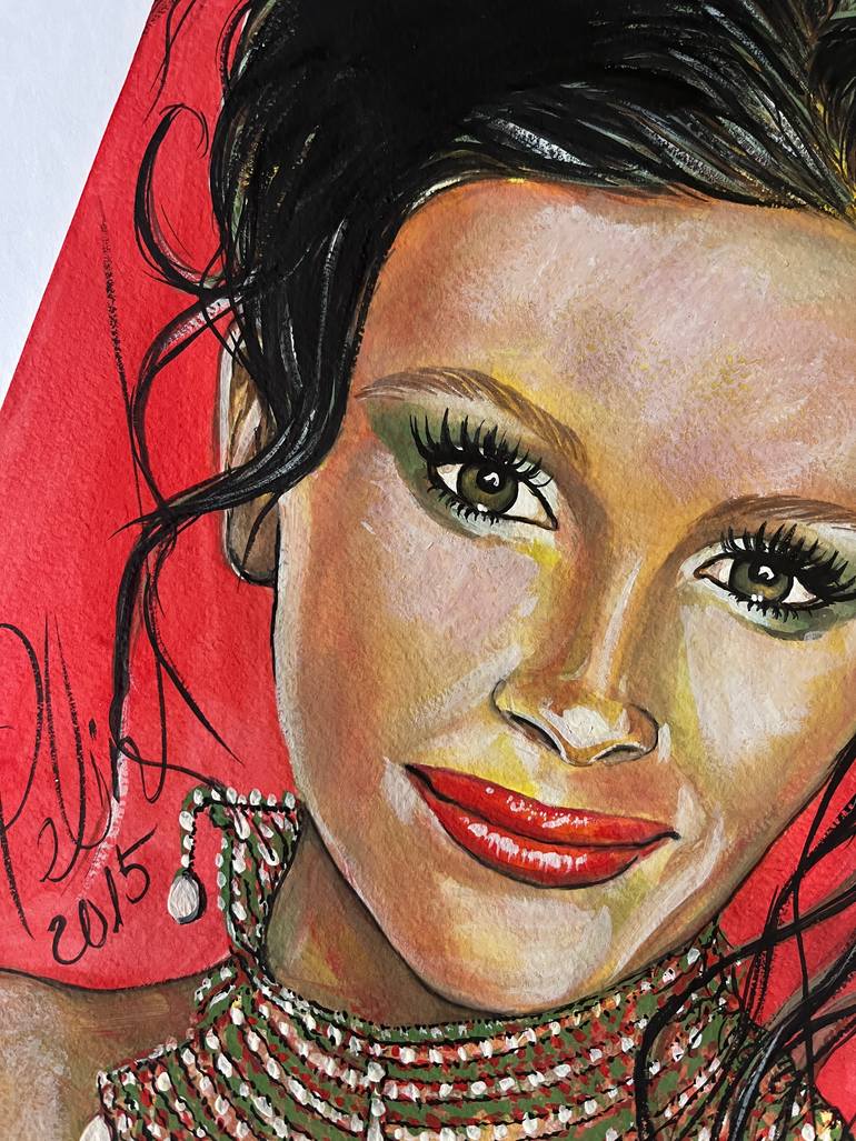 Original Contemporary Pop Culture/Celebrity Painting by Svetlana Pelin