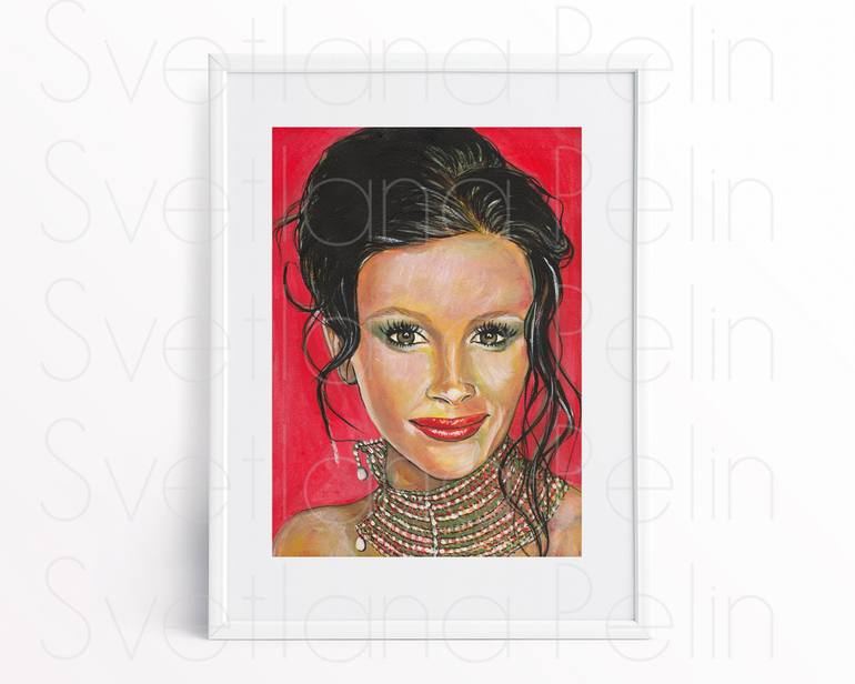 Original Contemporary Pop Culture/Celebrity Painting by Svetlana Pelin