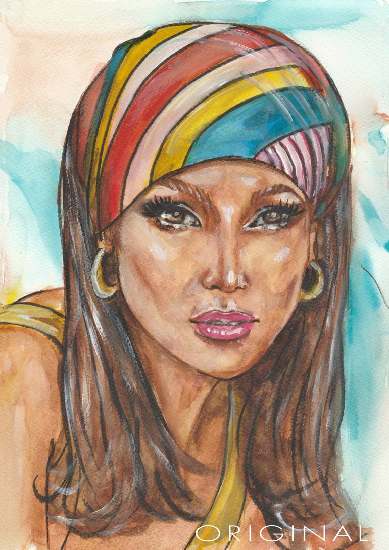 Original Contemporary Pop Culture/Celebrity Painting by Svetlana Pelin