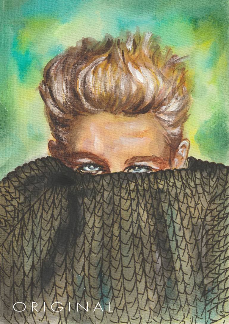 Original Contemporary Pop Culture/Celebrity Painting by Svetlana Pelin