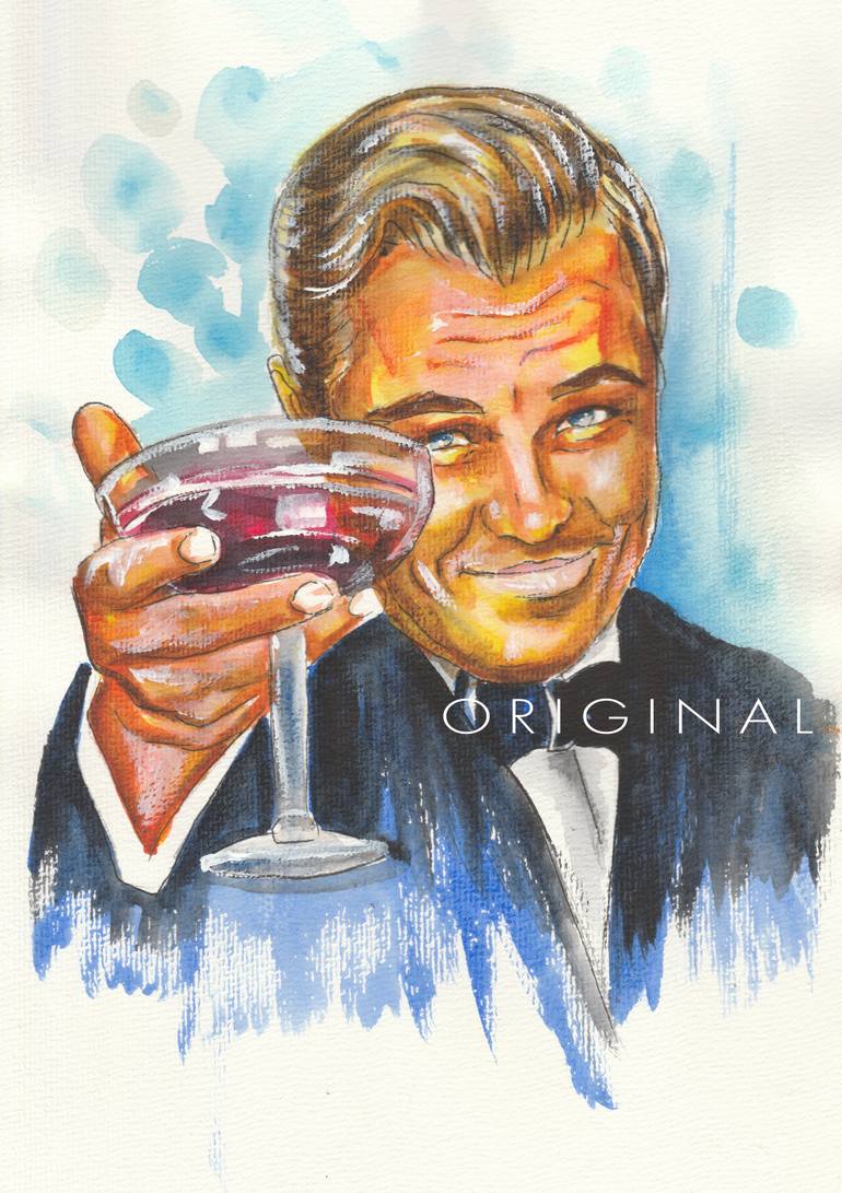 Original Contemporary Cinema Painting by Svetlana Pelin