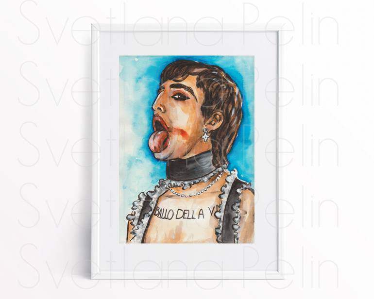 Original Contemporary Cinema Painting by Svetlana Pelin