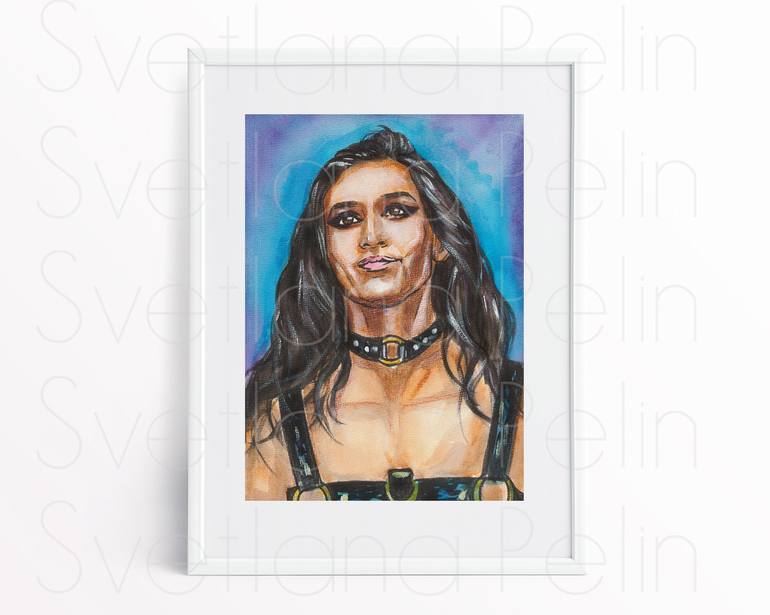 Original Contemporary Pop Culture/Celebrity Painting by Svetlana Pelin