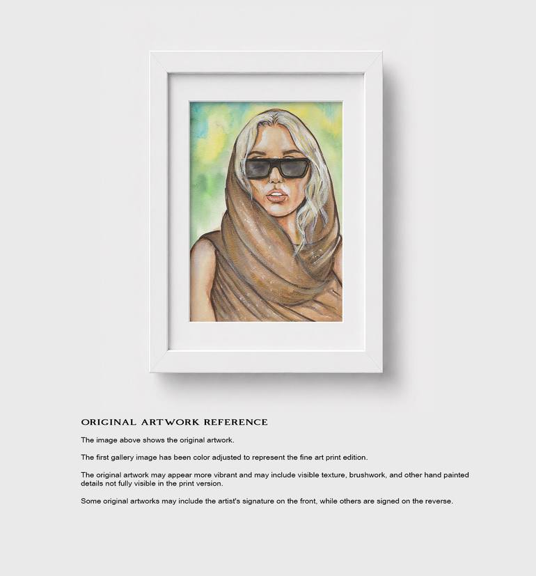 Original Contemporary Pop Culture/Celebrity Painting by Svetlana Pelin