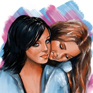 Original Contemporary Pop Culture/Celebrity Printmaking by Svetlana Pelin