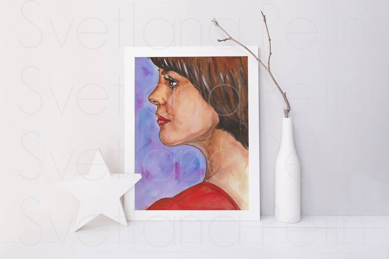 Original Contemporary Men Painting by Svetlana Pelin