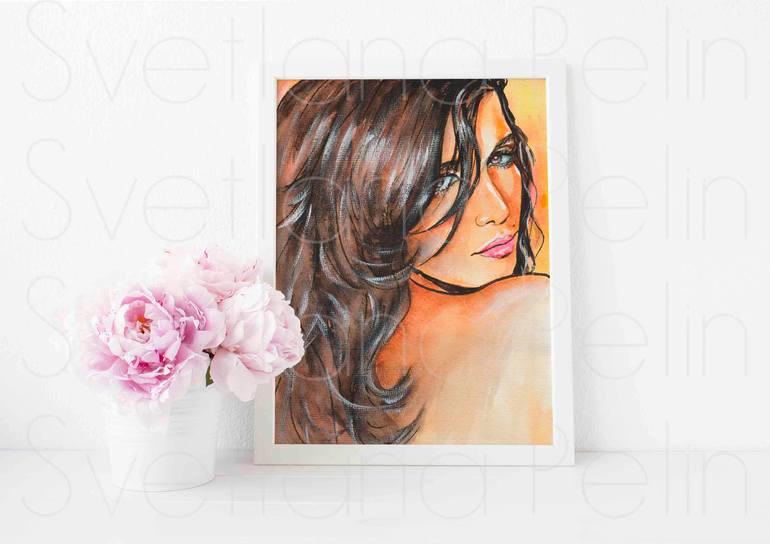 Original Contemporary Pop Culture/Celebrity Painting by Svetlana Pelin