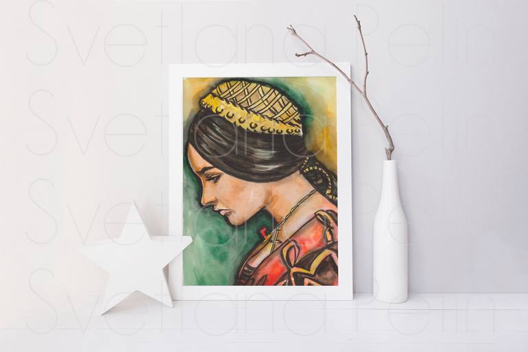 Original Contemporary Cinema Painting by Svetlana Pelin