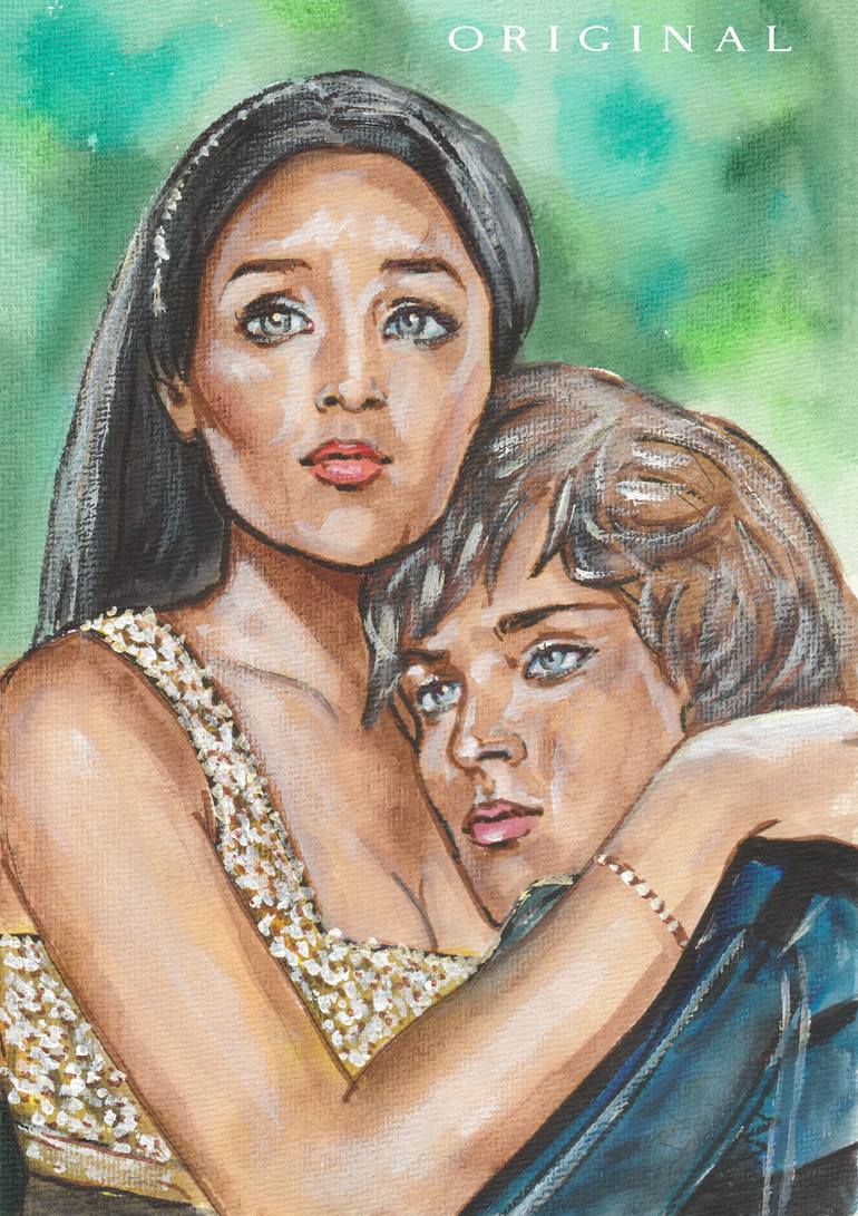 Original Contemporary Love Painting by Svetlana Pelin