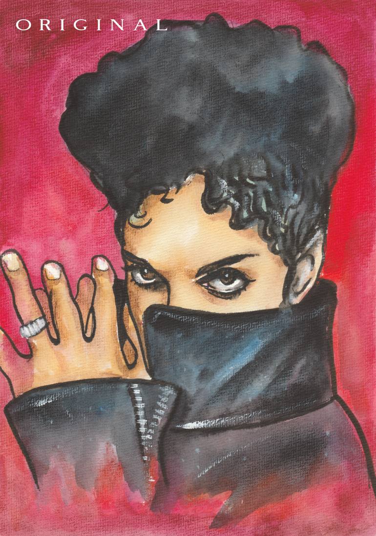 Original Contemporary Pop Culture/Celebrity Painting by Svetlana Pelin