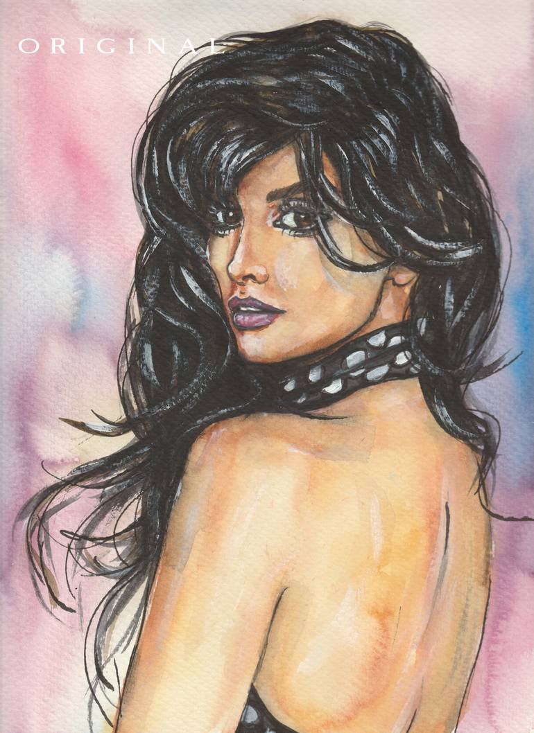Original Contemporary Women Painting by Svetlana Pelin