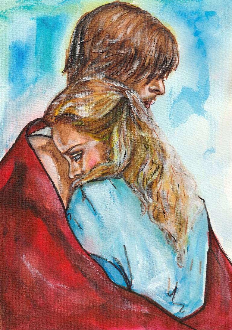 Print of Contemporary Cinema Paintings by Svetlana Pelin