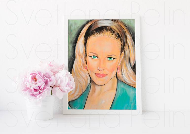 Original Contemporary Pop Culture/Celebrity Printmaking by Svetlana Pelin