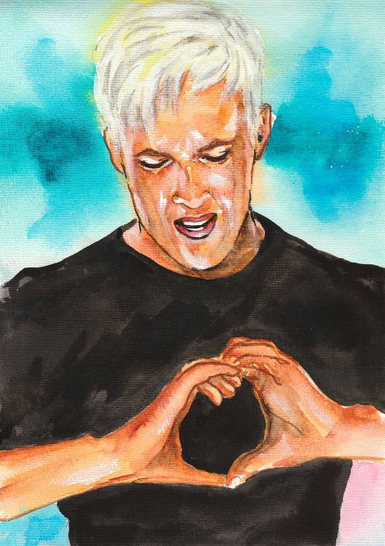 Print of Contemporary Men Paintings by Svetlana Pelin