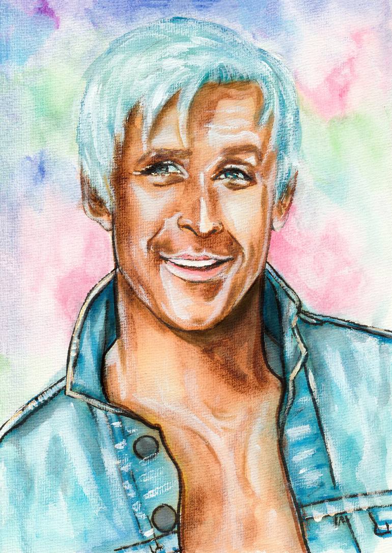 Print of Contemporary Pop Culture/Celebrity Paintings by Svetlana Pelin