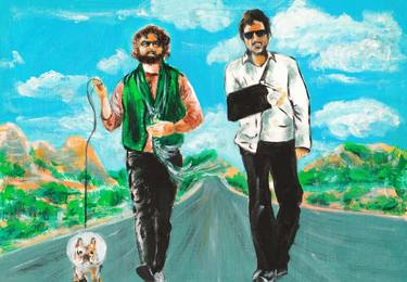 Original Contemporary Men Printmaking by Svetlana Pelin