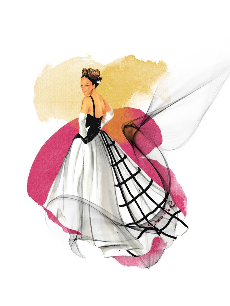 Sarah Dress in Ink