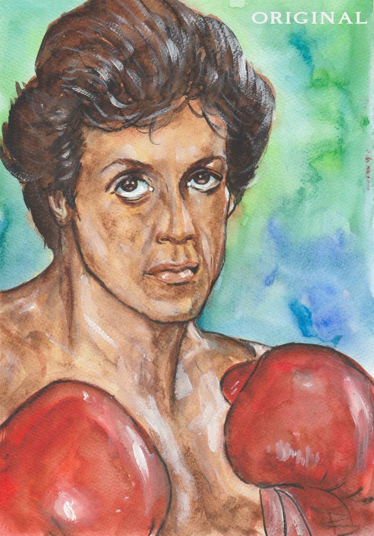 Original Contemporary Pop Culture/Celebrity Painting by Svetlana Pelin