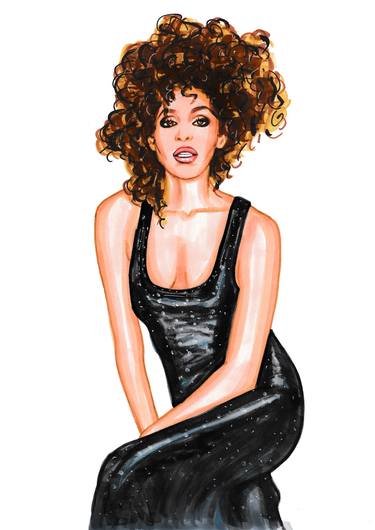 Original Contemporary Pop Culture/Celebrity Printmaking by Svetlana Pelin