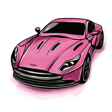 Original Contemporary Car Printmaking by Svetlana Pelin