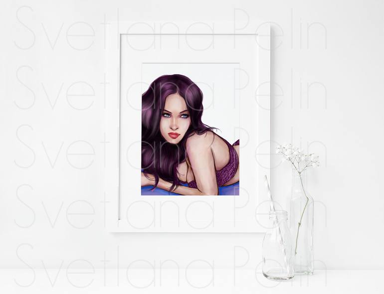 Original Contemporary Pop Culture/Celebrity Printmaking by Svetlana Pelin