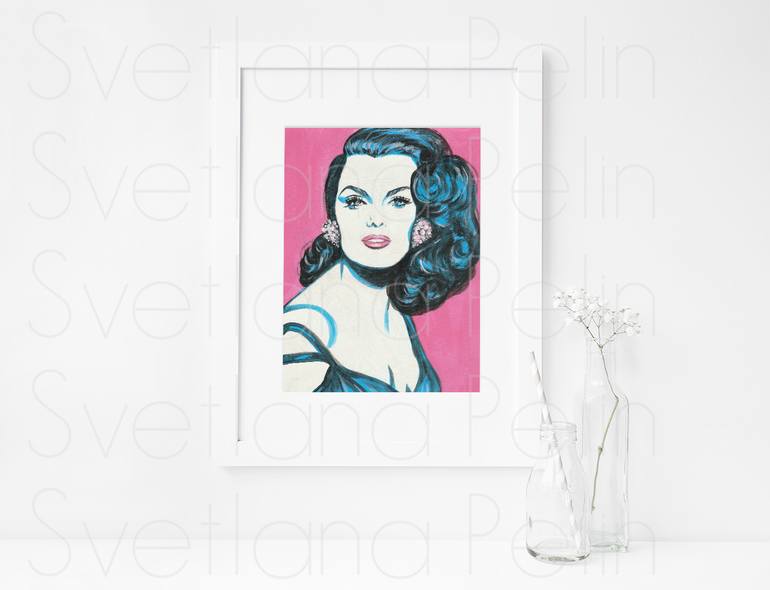 Original Contemporary Pop Culture/Celebrity Painting by Svetlana Pelin