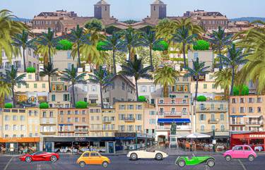 Original Street Art Architecture Digital by Gaudi C
