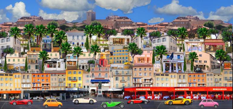 Original Architecture Digital by Gaudi C | Contemporary Art on Paper | do-you-do-you-saint-tropez