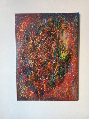 Original Abstract Expressionism Abstract Paintings by Pedro Fernandez Paladino