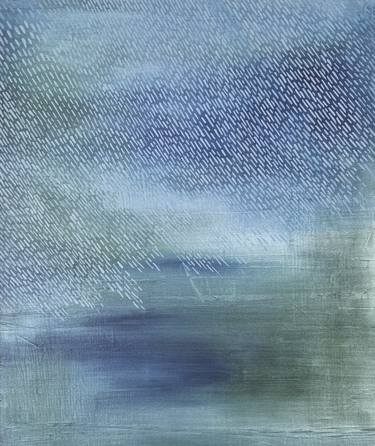 Print of Abstract Water Paintings by Kinga Berkowska