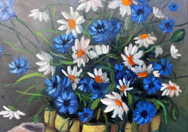 Original Impressionism Floral Painting by Tetiana Teresh