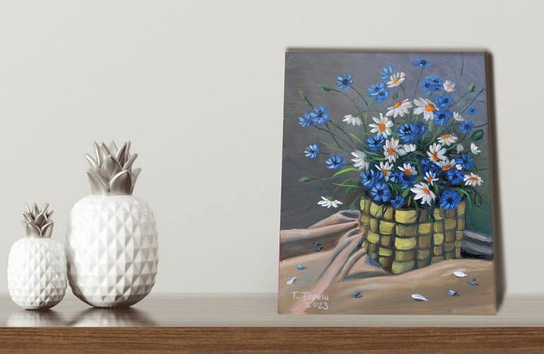 Original Impressionism Floral Painting by Tetiana Teresh