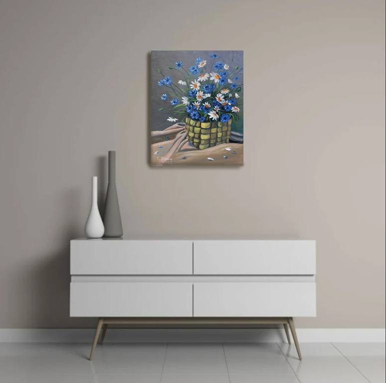 Original Impressionism Floral Painting by Tetiana Teresh