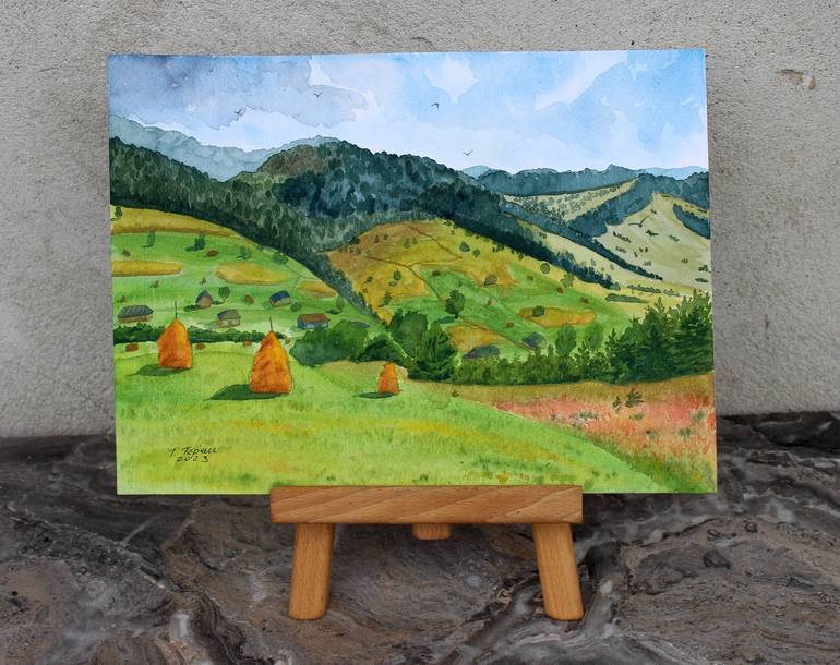 Original Landscape Painting by Tetiana Teresh