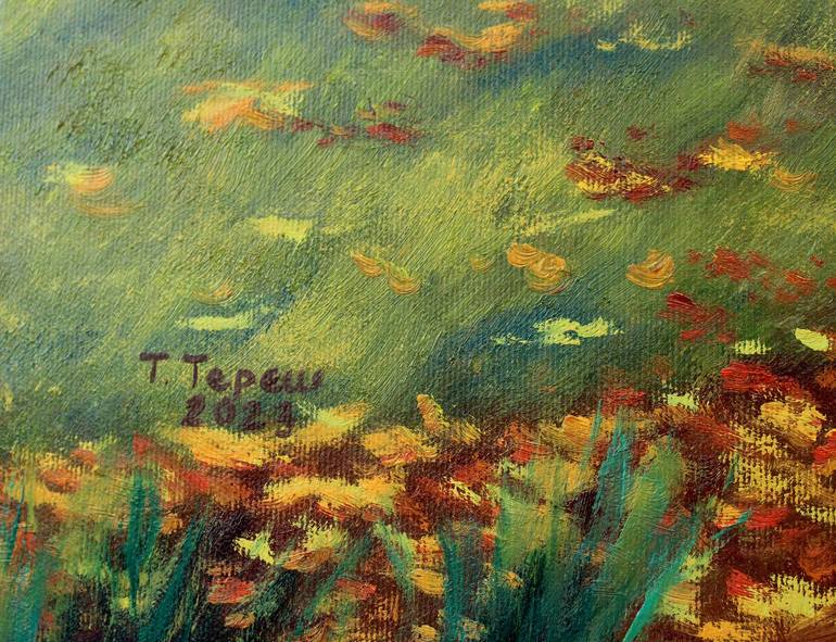 Original Impressionism Landscape Painting by Tetiana Teresh