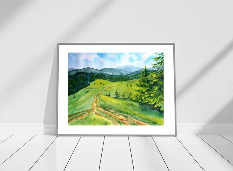 Original Landscape Painting by Tetiana Teresh