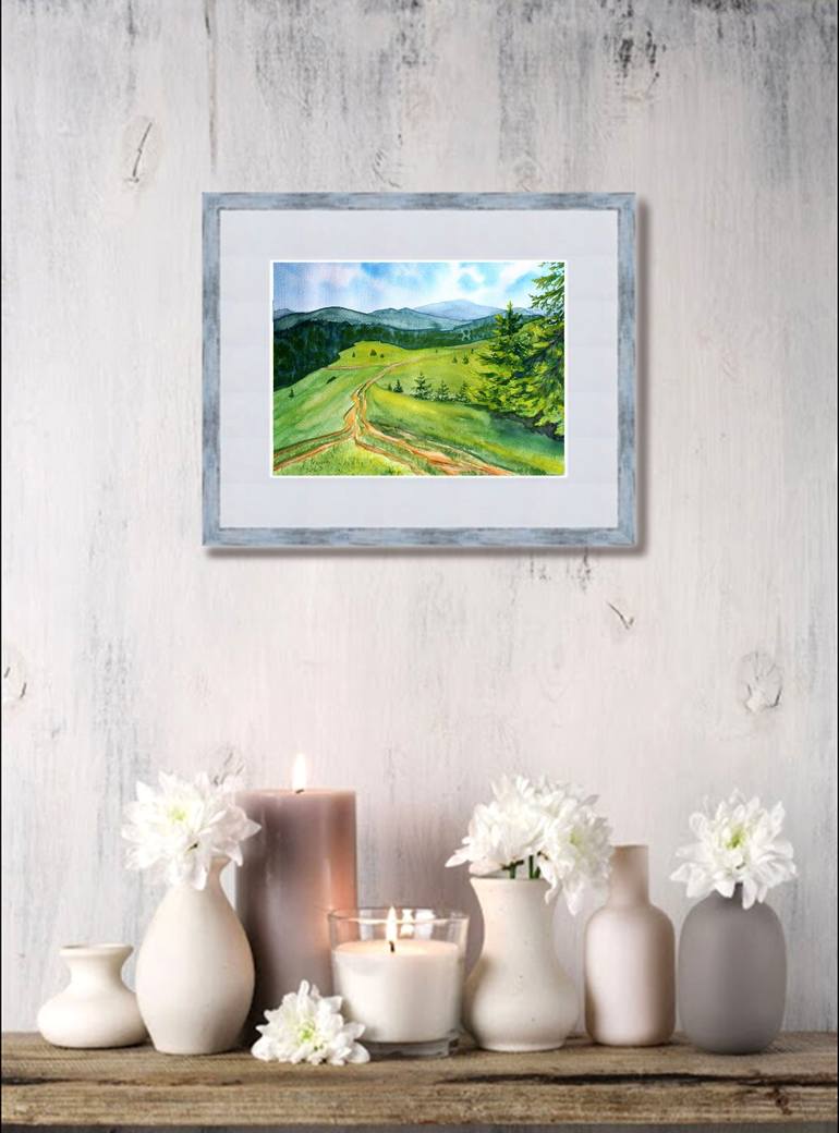 Original Realism Landscape Painting by Tetiana Teresh