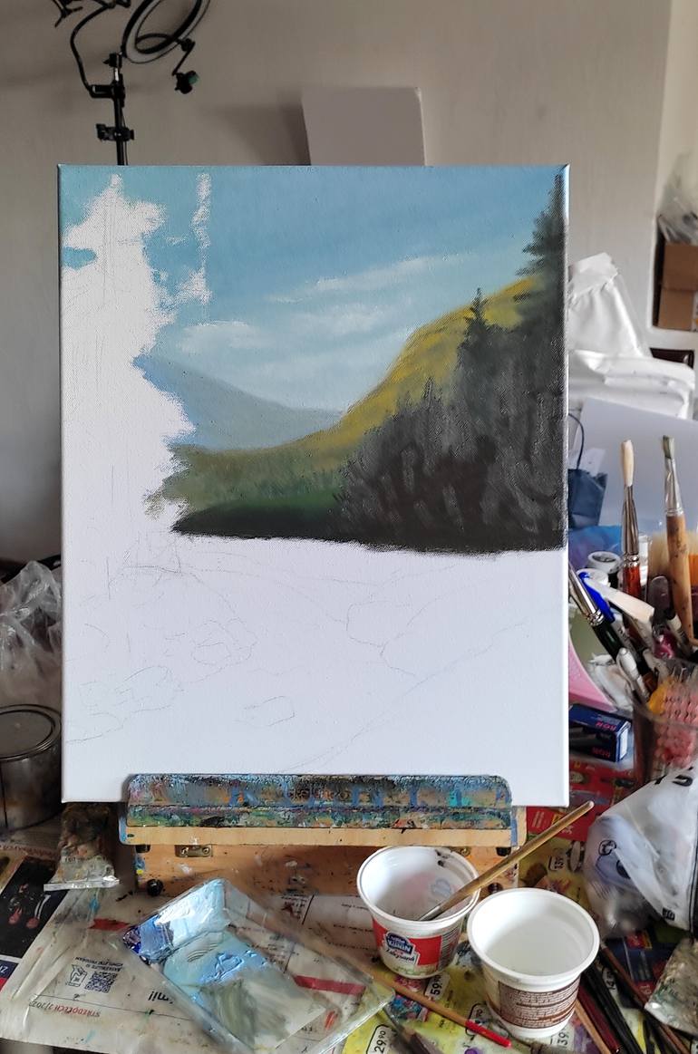 Original Realism Landscape Painting by Tetiana Teresh