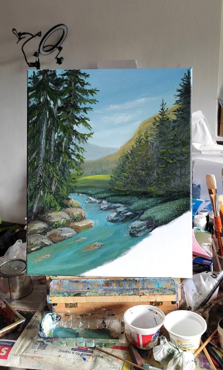 Original Realism Landscape Painting by Tetiana Teresh