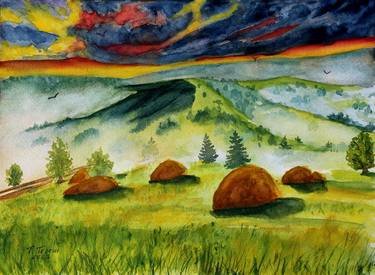 Original Landscape Paintings by Tetiana Teresh