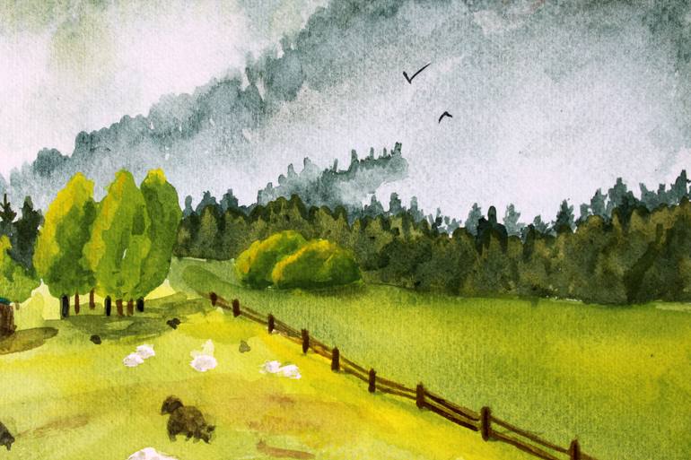 Original Realism Landscape Painting by Tetiana Teresh