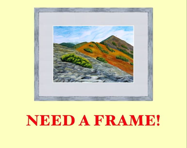 Original Art Nouveau Landscape Painting by Tetiana Teresh