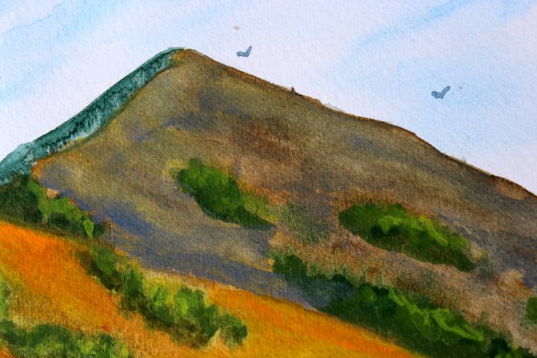 Original Art Nouveau Landscape Painting by Tetiana Teresh