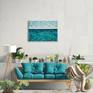 Ocean Painting Seascape Original Art Nautical Artwork Sea Abstract Acrylic Art on Canvas