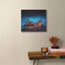 Underwater painting in an interior