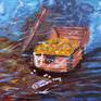 treasure chest painting