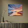 sunset painting in an interior