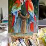 parrot painting